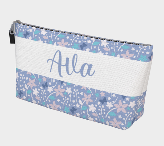 Personalized Everyday Zipper Bag - Violet Star